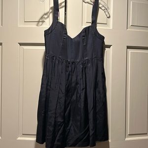 Navy Ali Ro mini party dress